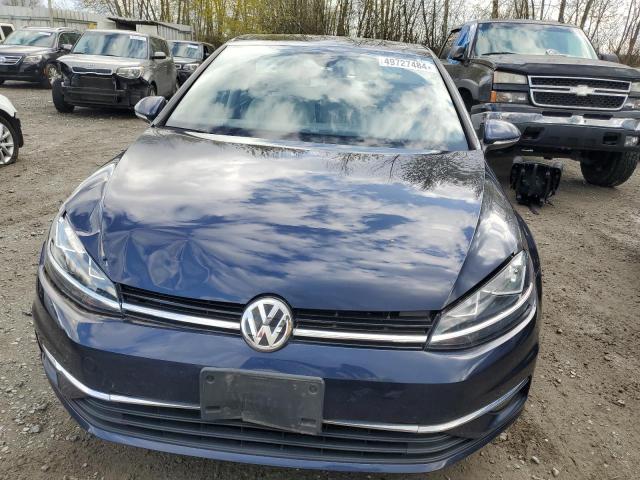 3VWG57AU2KM029829 - 2019 VOLKSWAGEN GOLF S BLUE photo 5