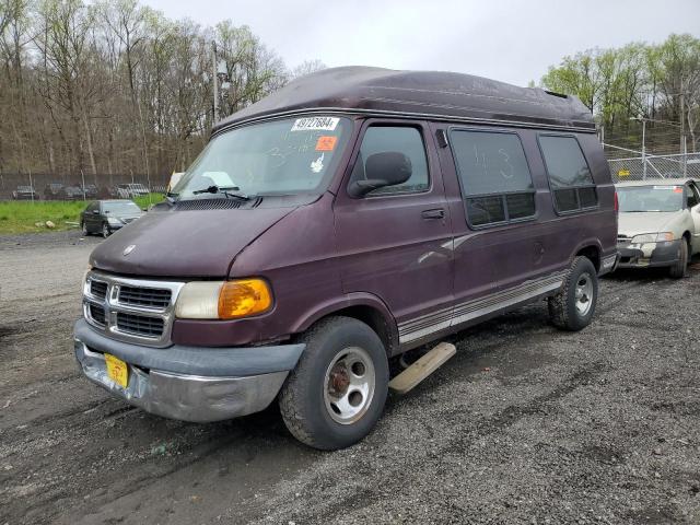 2B6HB11Y1WK149794 - 1998 DODGE RAM VAN B1500 BURGUNDY photo 1