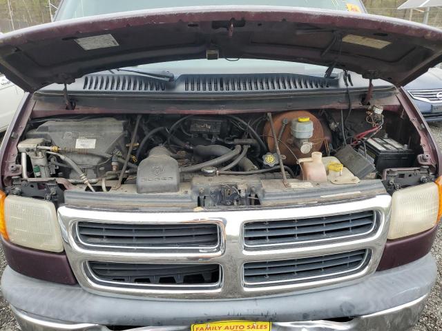 2B6HB11Y1WK149794 - 1998 DODGE RAM VAN B1500 BURGUNDY photo 12