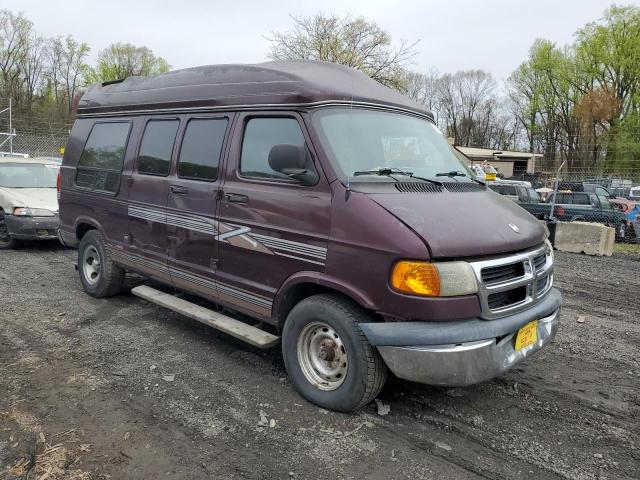 2B6HB11Y1WK149794 - 1998 DODGE RAM VAN B1500 BURGUNDY photo 4