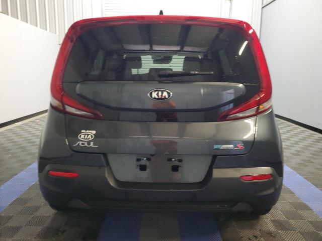 KNDJ23AU5M7796338 - 2021 KIA SOUL LX GRAY photo 6