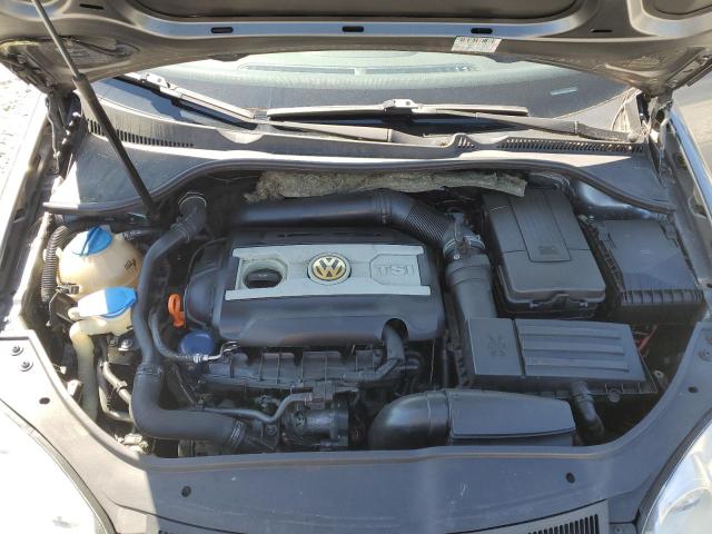 3VWRA71K78M169452 - 2008 VOLKSWAGEN JETTA WOLFSBURG GRAY photo 11