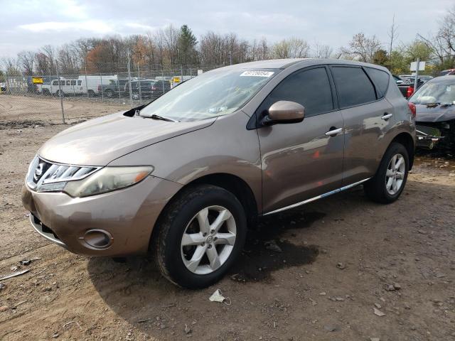 JN8AZ1MW6AW133542 - 2010 NISSAN MURANO S TAN photo 1