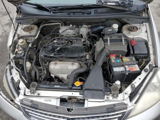 JA3AJ26E66U047632 - 2006 MITSUBISHI LANCER ES SILVER photo 11