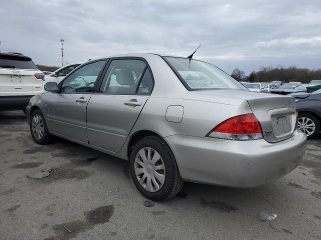 JA3AJ26E66U047632 - 2006 MITSUBISHI LANCER ES SILVER photo 2