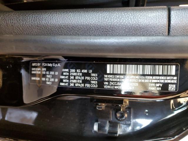 ZACCJBAB5HPE42929 - 2017 JEEP RENEGADE SPORT 黑色 照片 12