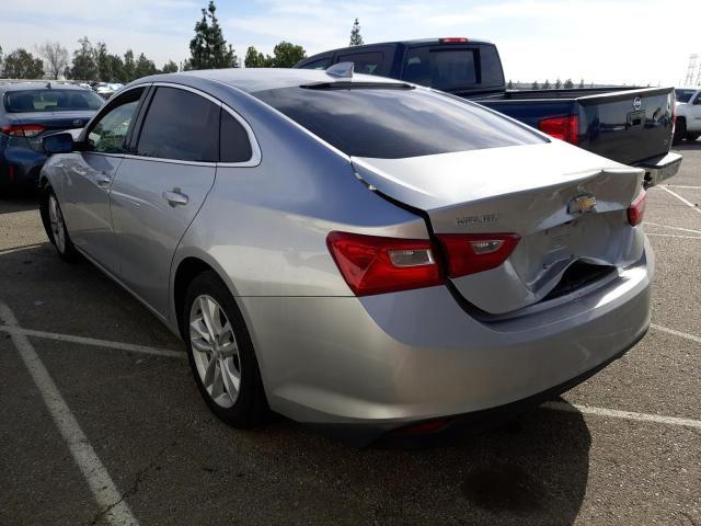 1G1ZE5ST9GF288002 - 2016 CHEVROLET MALIBU LT SILVER photo 2