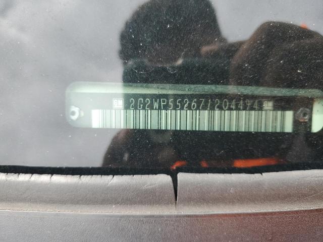 2G2WP552671204494 - 2007 PONTIAC GRAND PRIX 白色 照片 12