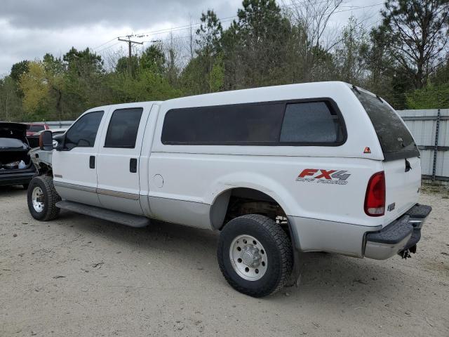 1FTSW31P03EC41827 - 2003 FORD F350 SRW SUPER DUTY WHITE photo 2