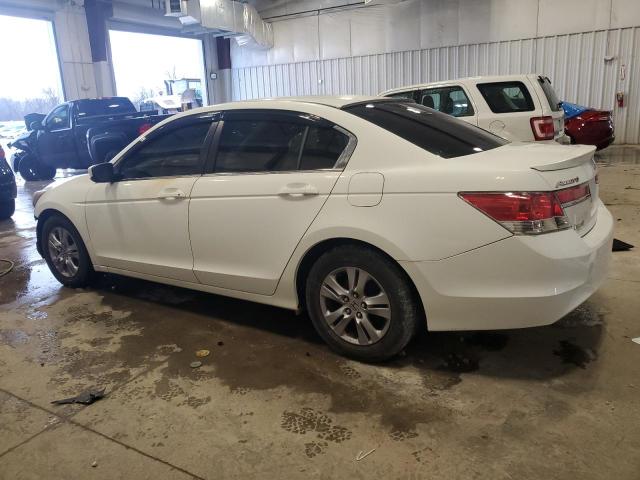 1HGCP2F66BA140584 - 2011 HONDA ACCORD SE WHITE photo 2