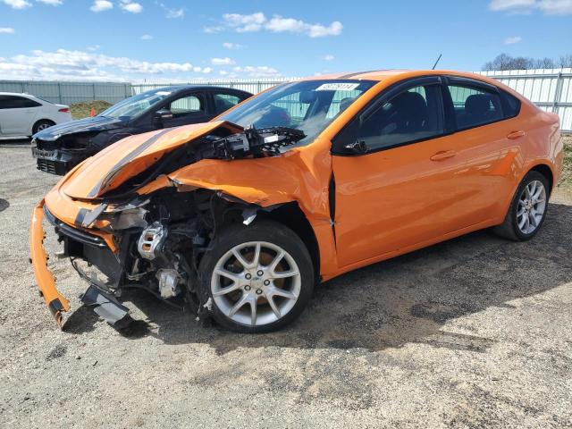 1C3CDFBA9DD297590 - 2013 DODGE DART SXT ORANGE photo 1