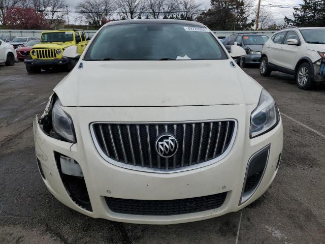 2G4GV5GV1C9177354 - 2012 BUICK REGAL GS Ақ фото 5