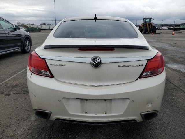 2G4GV5GV1C9177354 - 2012 BUICK REGAL GS Ақ фото 6