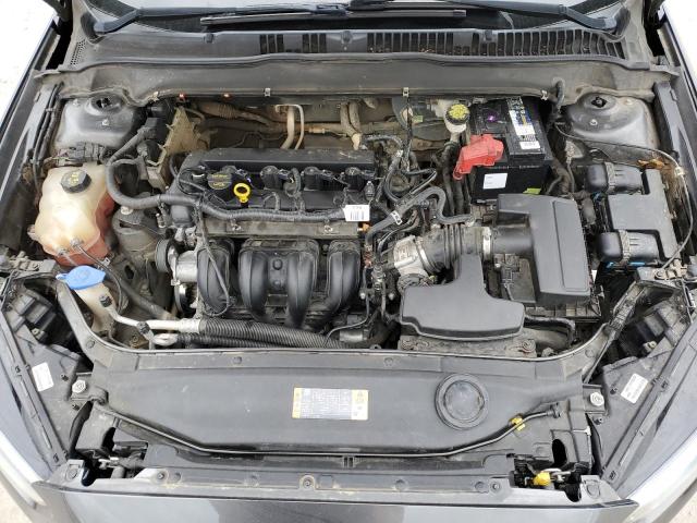 3FA6P0H73GR140096 - 2016 FORD FUSION SE GRAY photo 11