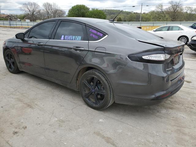 3FA6P0H73GR140096 - 2016 FORD FUSION SE GRAY photo 2