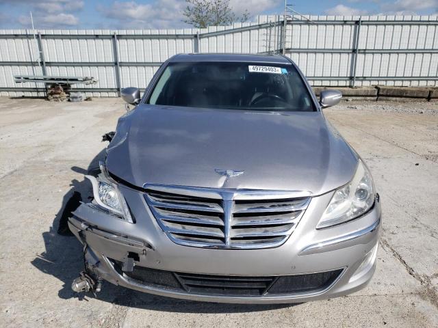 KMHGC4DD2DU236301 - 2013 HYUNDAI GENESIS 3.8L SILVER photo 5