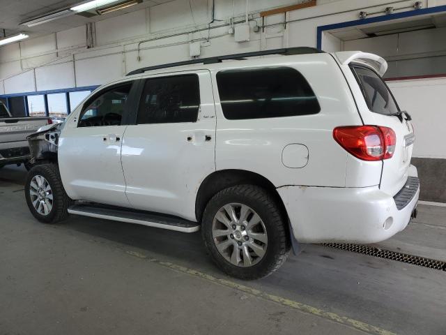 5TDDY5G16BS040217 - 2011 TOYOTA SEQUOIA PLATINUM WHITE photo 2