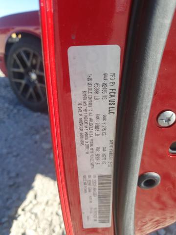 2C3CDZFJ0GH153834 - 2016 DODGE CHALLENGER R/T SCAT PACK RED photo 13