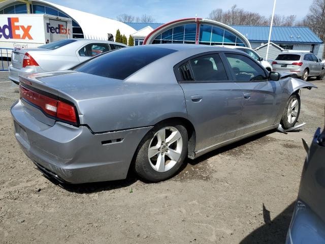 2C3CDXBG8DH625224 - 2013 DODGE CHARGER SE SILVER photo 3