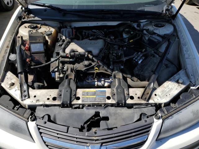 2G1WF52E659301425 - 2005 CHEVROLET IMPALA WHITE photo 11