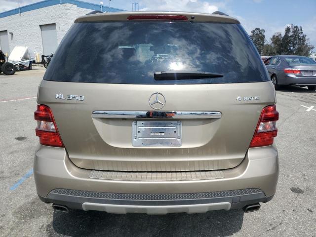 4JGBB86E68A370343 - 2008 MERCEDES-BENZ ML 350 TAN photo 6