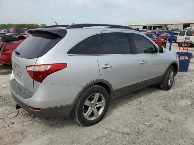 KM8NU4CC6AU135738 - 2010 HYUNDAI VERACRUZ GLS SILVER photo 3