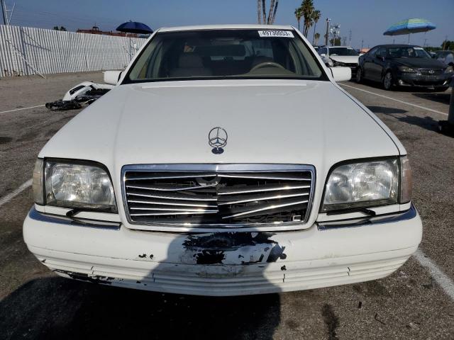 WDBGA33G3XA406637 - 1999 MERCEDES-BENZ S 320 WHITE photo 5