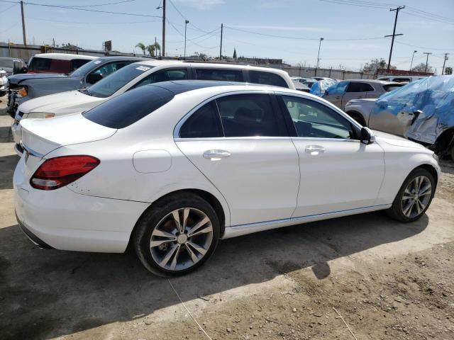 55SWF4HB4GU160107 - 2016 MERCEDES-BENZ C 350E WHITE photo 3