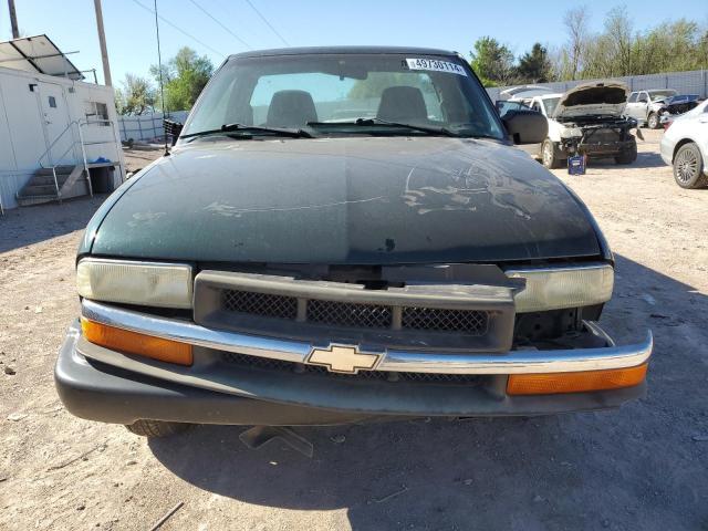 1GCCS14H738214311 - 2003 CHEVROLET S TRUCK S10 GREEN photo 5