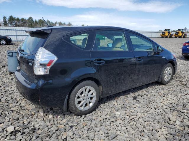 JTDZN3EU1EJ012228 - 2014 TOYOTA PRIUS V BLACK photo 3