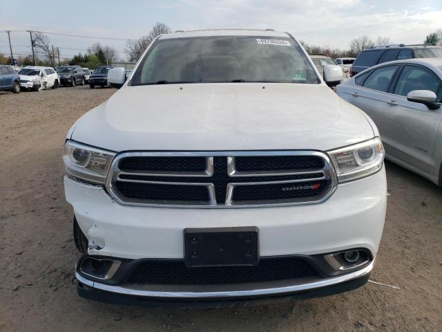 1C4RDJDG4EC593070 - 2014 DODGE DURANGO LIMITED WHITE photo 5