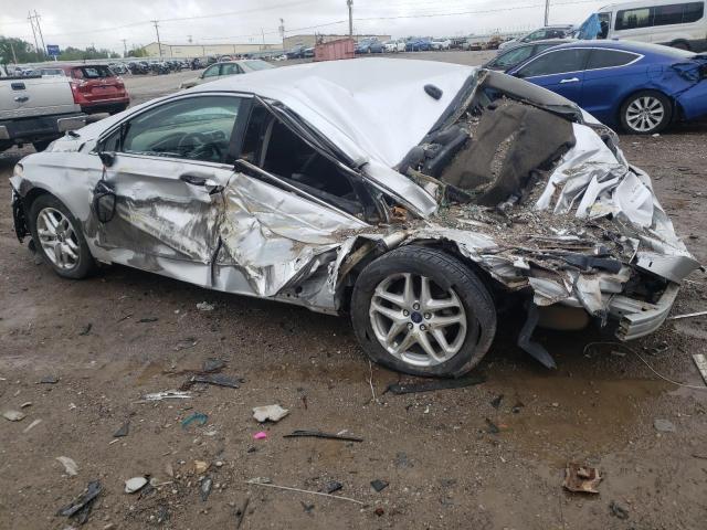 3FA6P0HD0ER143847 - 2014 FORD FUSION SE SILVER photo 2