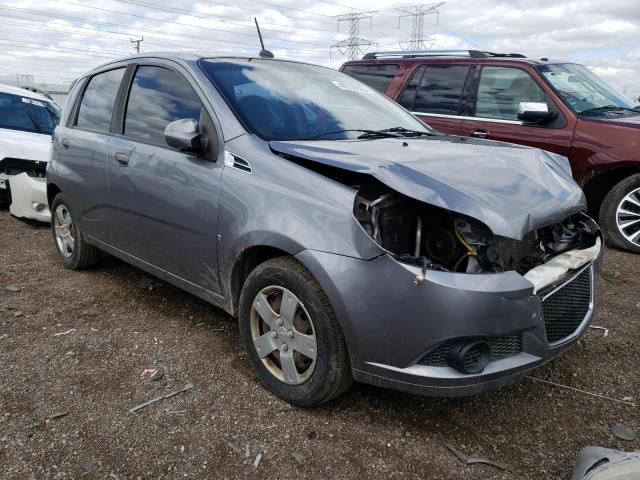 KL1TD66EX9B338490 - 2009 CHEVROLET AVEO LS 灰色 照片 4