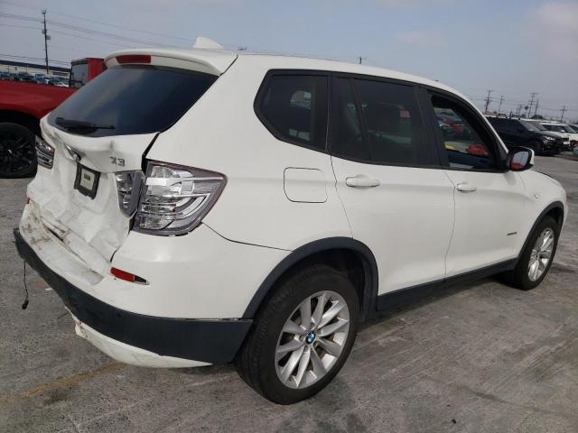 5UXWX9C52D0A28861 - 2013 BMW X3 XDRIVE28I WHITE photo 3