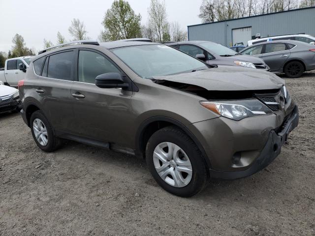 JTMBFREV4FD164952 - 2015 TOYOTA RAV4 LE BROWN photo 4