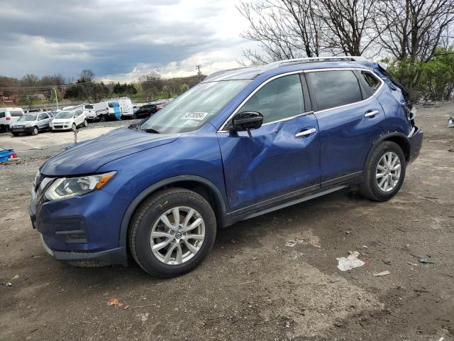 5N1AT2MV0HC796364 - 2017 NISSAN ROGUE SV BLUE photo 1