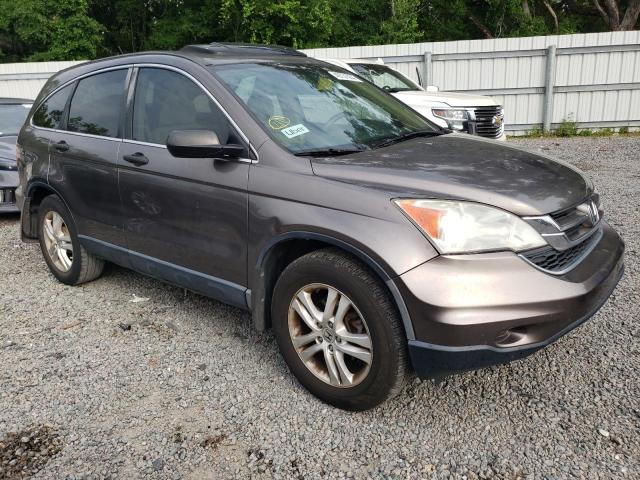 3CZRE3H56AG700672 - 2010 HONDA CR-V EX GRAY photo 4