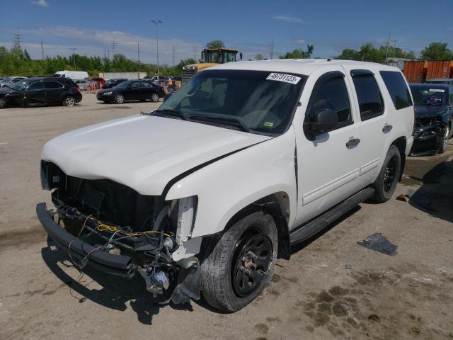 1GNLC2E01ER151898 - 2014 CHEVROLET TAHOE POLICE WHITE photo 1