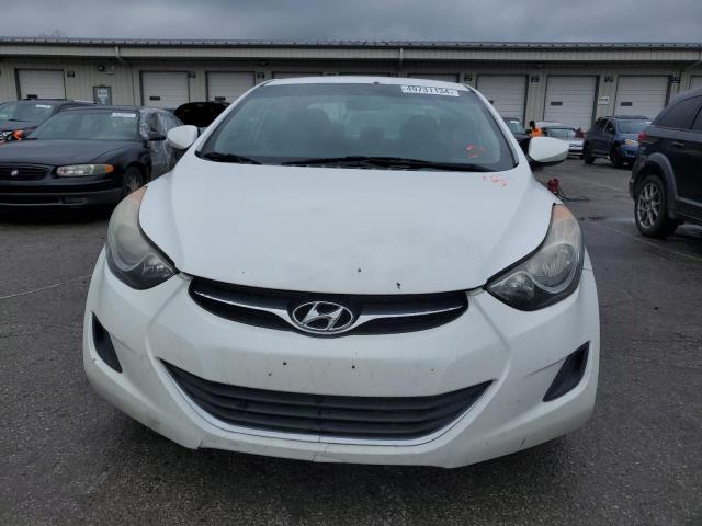 5NPDH4AE6DH365481 - 2013 HYUNDAI ELANTRA GLS WHITE photo 5