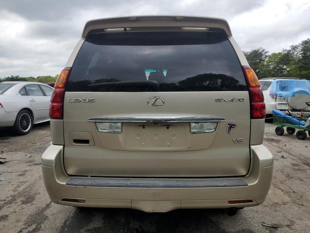 JTJBT20X460114632 - 2006 LEXUS GX 470 GOLD photo 6