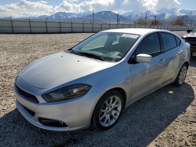 1C3CDFBA3DD304436 - 2013 DODGE DART SXT SILVER photo 1