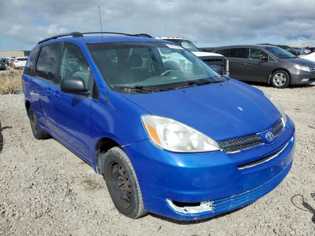 5TDZA23C15S254553 - 2005 TOYOTA SIENNA CE BLUE photo 4