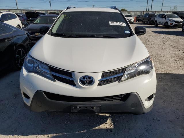 JTMZFREVXFJ042497 - 2015 TOYOTA RAV4 LE WHITE photo 5