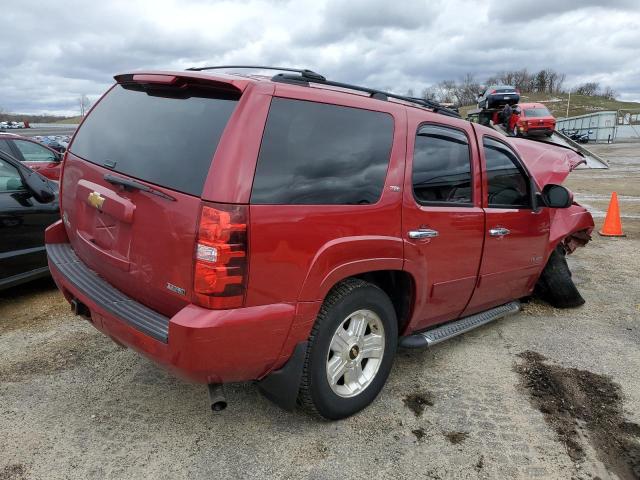 1GNSKBE02CR266182 - 2012 CHEVROLET TAHOE K1500 LT RED photo 3