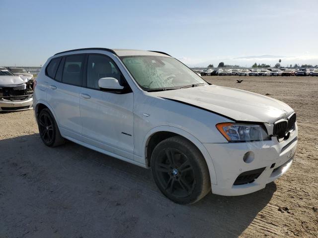 5UXWX7C58CL737809 - 2012 BMW X3 XDRIVE35I WHITE photo 4