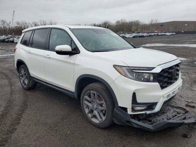5FNYF8H5XNB011127 - 2022 HONDA PASSPORT EXL WHITE photo 4