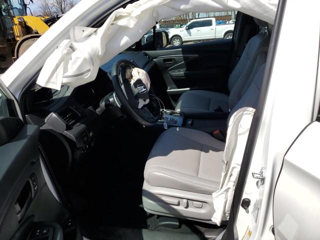 5FNYF8H5XNB011127 - 2022 HONDA PASSPORT EXL WHITE photo 7