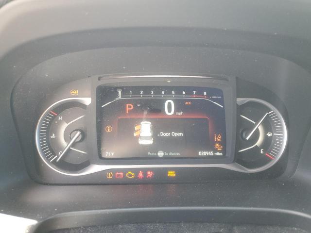 5FNYF8H5XNB011127 - 2022 HONDA PASSPORT EXL WHITE photo 9