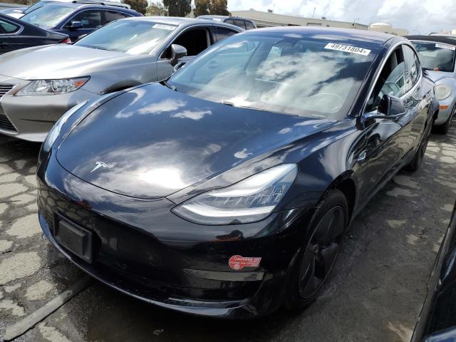 5YJ3E1EB9JF073319 - 2018 TESLA MODEL 3 BLACK photo 1