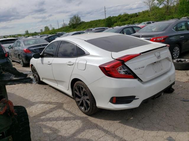 2HGFC2F86MH549022 - 2021 HONDA CIVIC SPORT 白色 照片 2